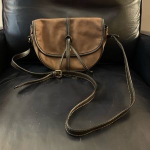 London Fog Small Suede Bag